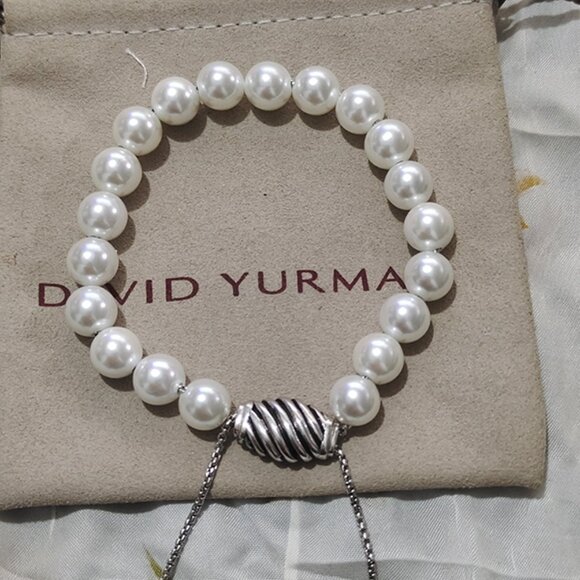 David Yurman White Pearl Bracelet - Picture 3 of 6